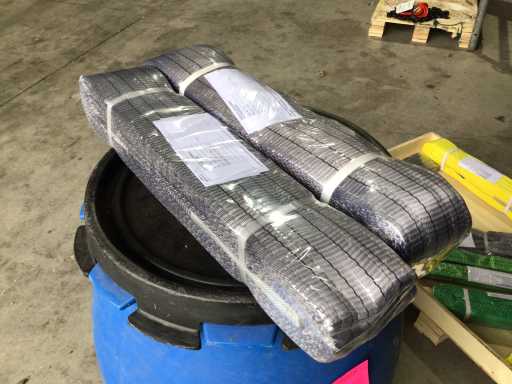 Facile à utiliser - Duplex - 4 tonnes - 6 mètres - Sangle de levage (2x).