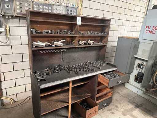 Gereedschapkast met Opspangereedschap