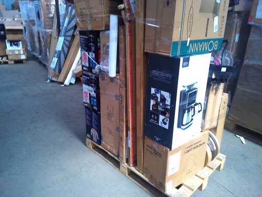 Pallet of 40 items customer return amazon grade C