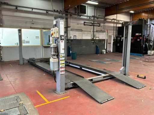 2009 ETG 7787 LG 4 Post Lift, Garage Inventaris