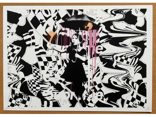 DEATH NYC : Chanel Banksy Nola Girl 10/100