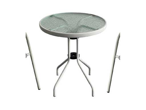 MaxxGarden 88676 Runder Tisch (12x)