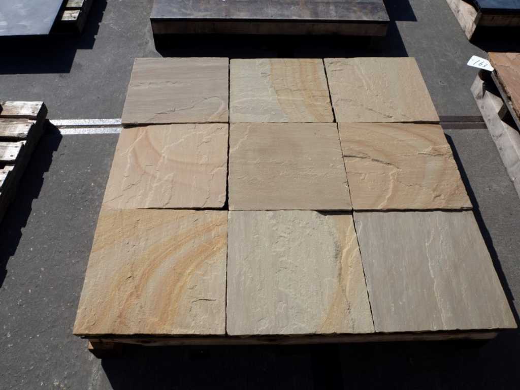 Natural stone tiles 28,8m²