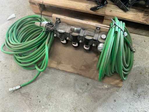 Perslucht behandelset