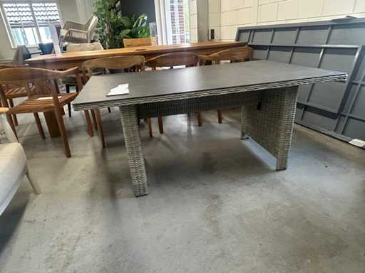 Dublin – Gartentisch (145x85) – Keramikglasplatte