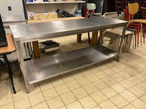 Masă de lucru din oțel inoxidabil