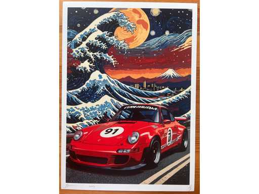 DEATH NYC: Porsche & Kanagawa Wave