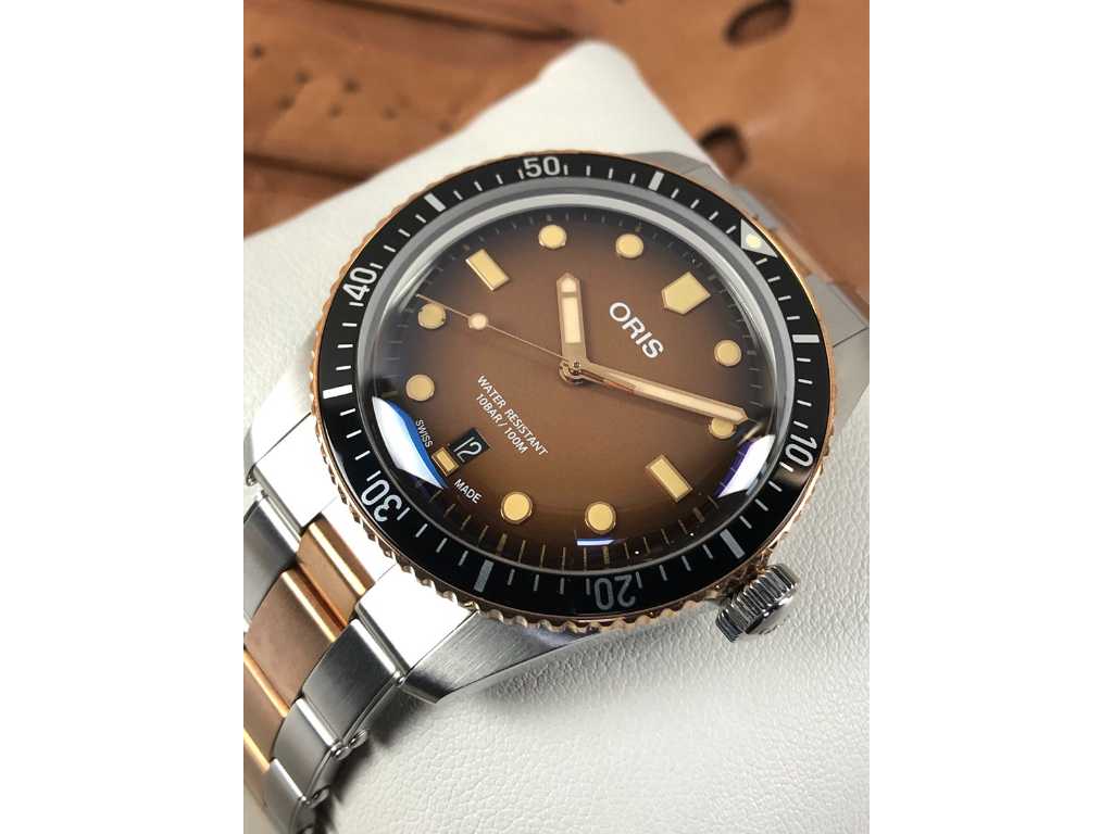 Oris Divers Sixty-Five Automatic Bronze 01 733 7707 4356-07 8 20 17 Men's Watch