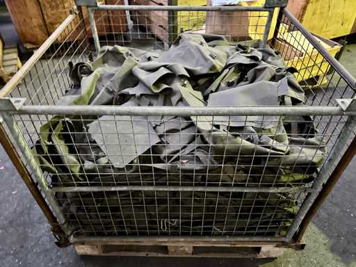 Batch of vinyl army bags