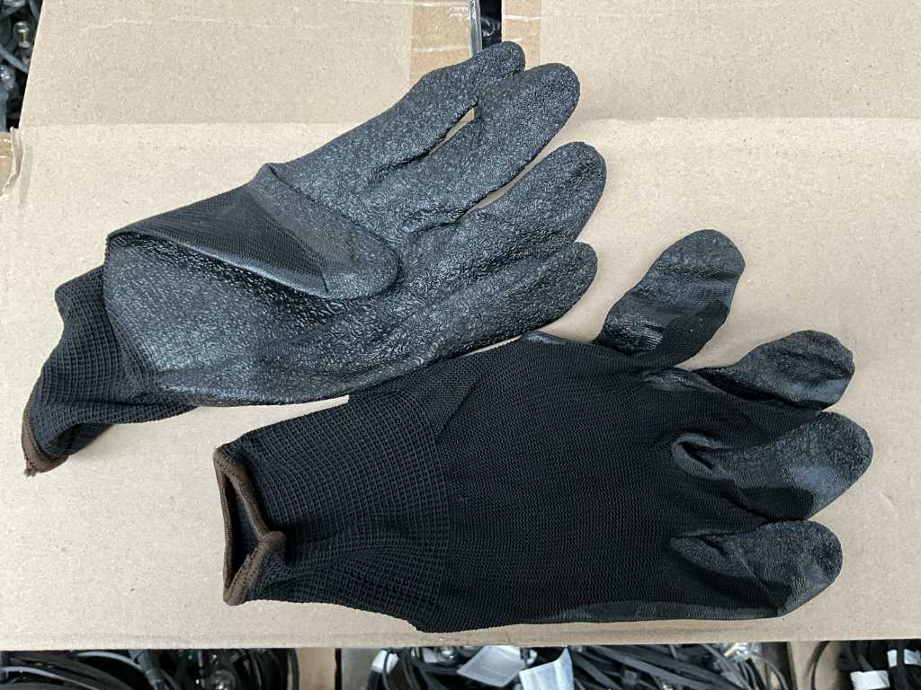 144 paires de gants de travail (taille 9)