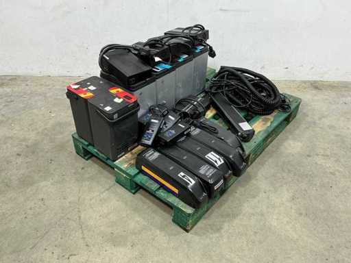 Various bicycle and scooter batteries