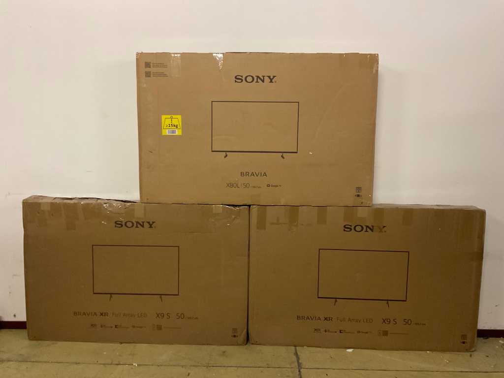 Sony - Bravia - 50 inches - Television (3x)