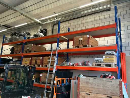 Rack pentru paleți Topregal PR 9000 cu plăci de depozitare