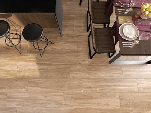 Floor tile 72m2 Wood Bright Oak 30x120cm