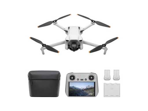 DJI Mini 3 - Drone - Fly More Combo - Met DJI RC Smart Remote Controller