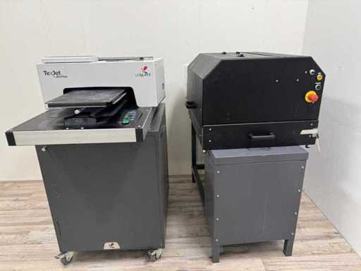 Polyprint / Sefa TexJet Shortee & iSpray DTG / imprimante DTF + Machine de prétraitement