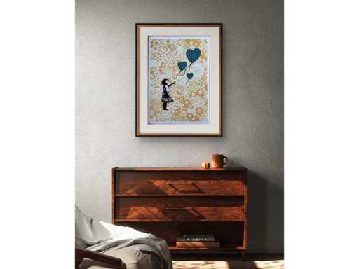 DEATH NYC : Banksy Girl with Balloon