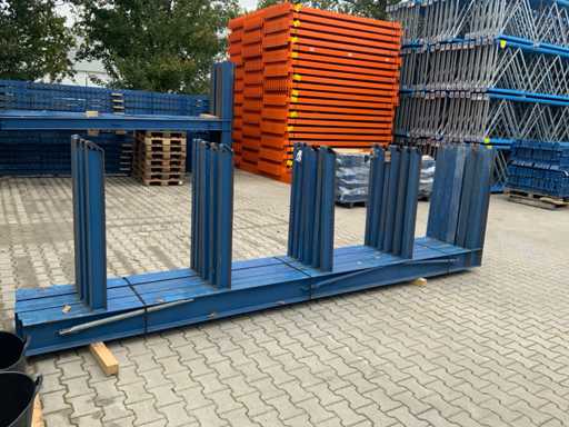 Rack cantilever simple face 4500mm 6x24