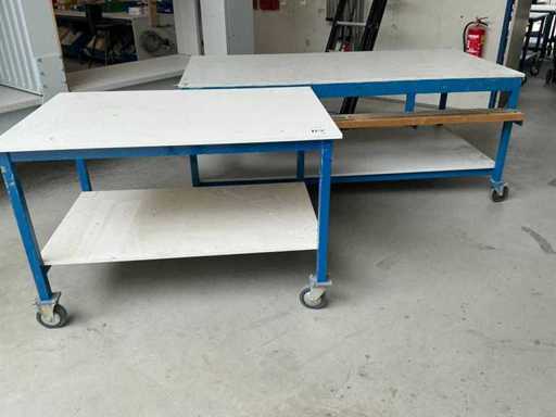 Tabella di lavoro mobile Aestic (2x)