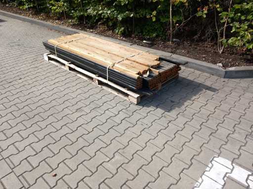 triple rabat - Vurenhout gevelplank (44x)