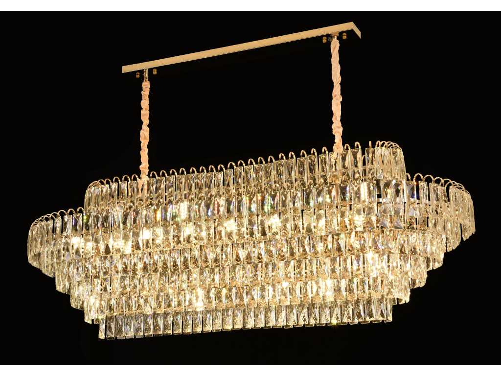 Crystal chandelier - 11 (gold) 