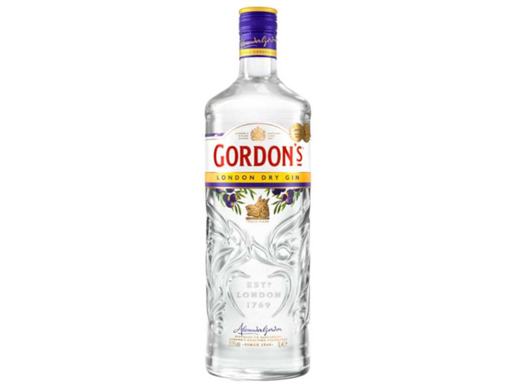 Gordon'S London Dry Gin 100cl 37,5% (7x)