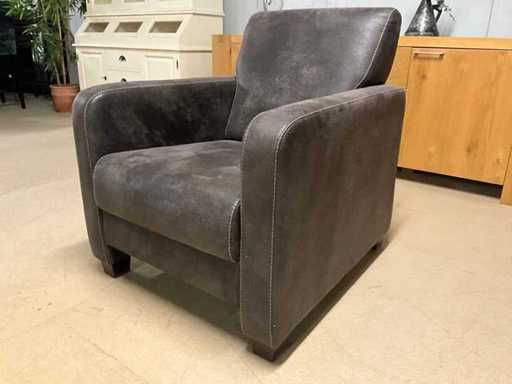 Fauteuil en cuir Rorena