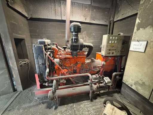 Motore Bredenoord BRSCA 225 Scania DC9 50 con Leroy Somer LSA 46.2L9 225kVA Generatore di potenza Diesel 2