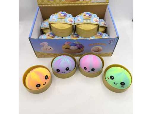 Squishy Dumpling - Babyspeelgoed (72x)