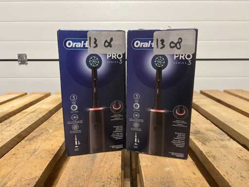 Oral-b - Braun - szczoteczka do zębów - pielęgnacja jamy ustnej (2x)