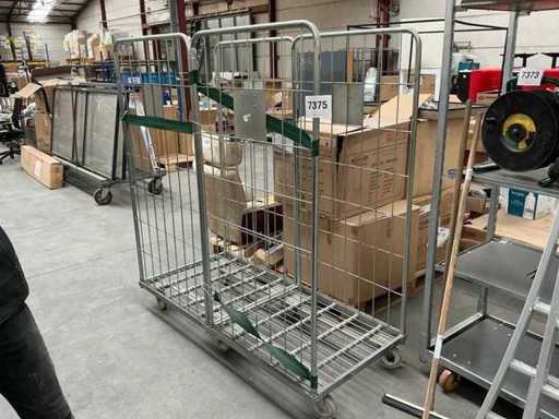 Double Transport Cart/Warehouse Cart