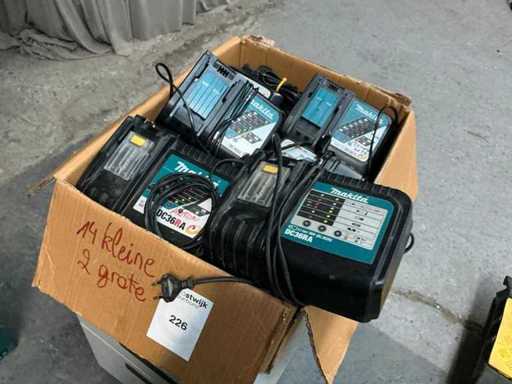 Chargeur de batterie Makita (16x)