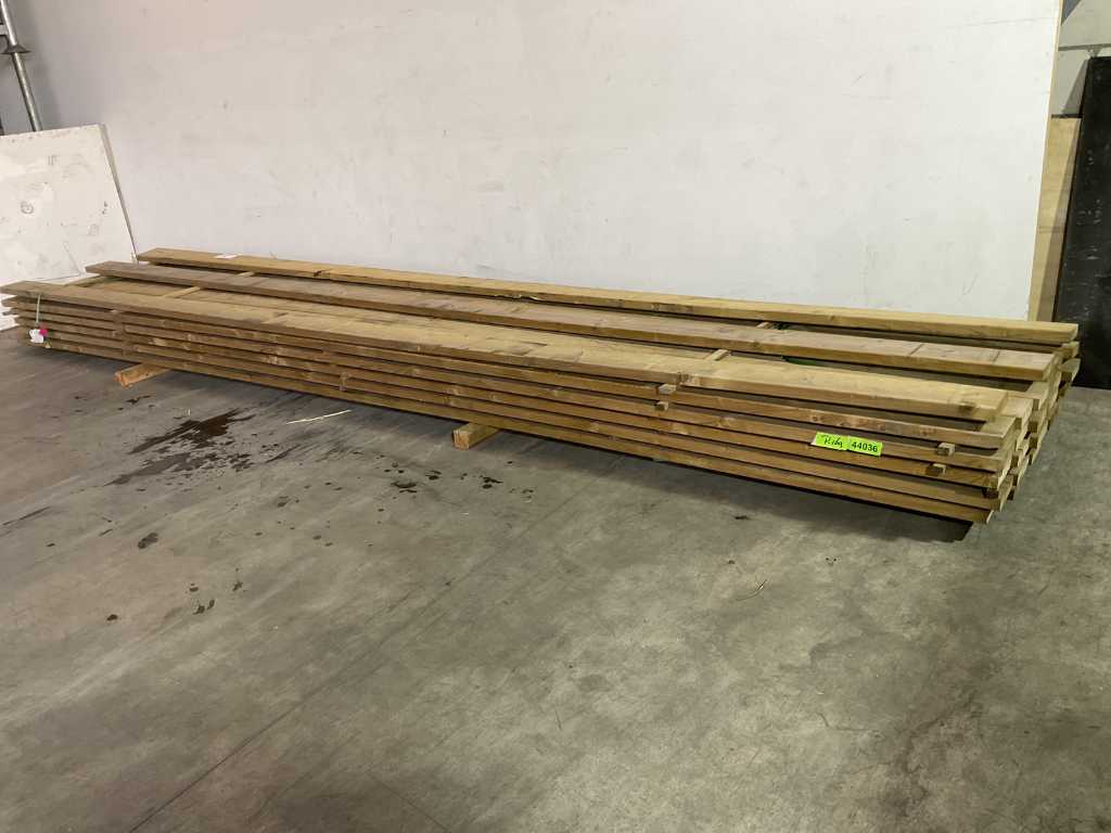 Spruce beam 540x17x3.8 cm (20x)
