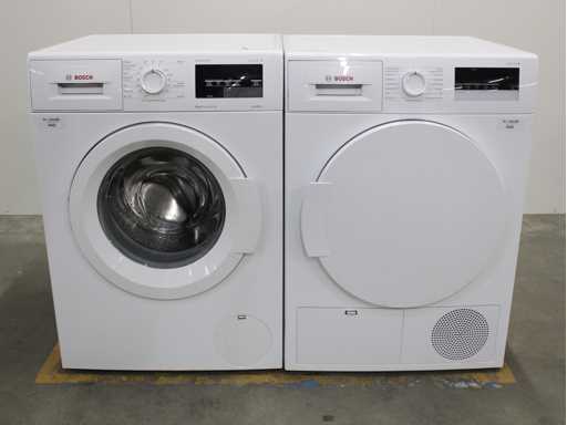 Seria Bosch|6 pralka VarioPerfect EcoSilence Drive & seria Bosch|4 suszarka