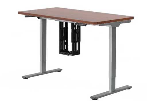Basis sta-bureau met dubbele motoren - Kersenblad 140x70cm