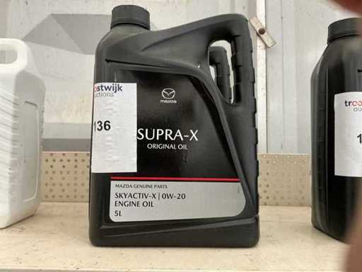 Originele olie supra X voor Mazda,inhoud 5 liter