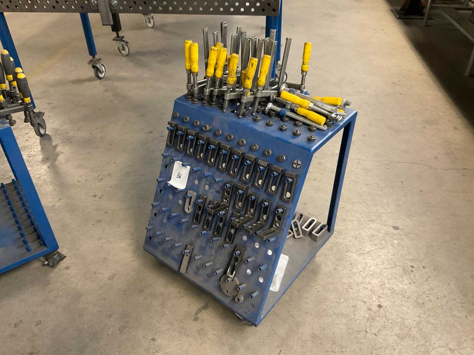 Batch of welding table accessories