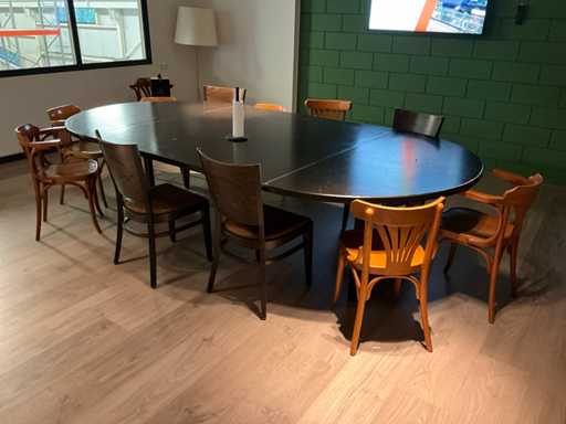 Canteen table with chairs