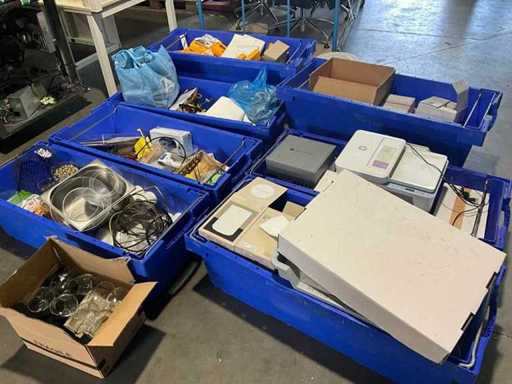 Partij bakkerij inventaris