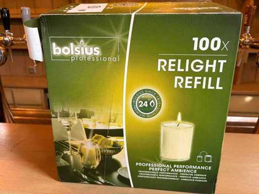 Bolsius Relight Refill Mood Candle (400x)