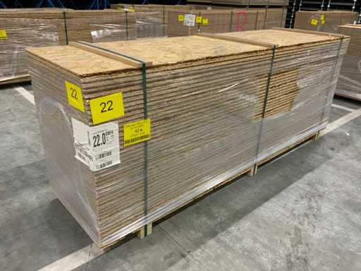 Plaque OSB 2500x675x22mm GBF4 (41x)