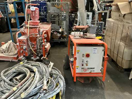 PFT G4 X Macchina mobile per la spruzzatura di intonaco