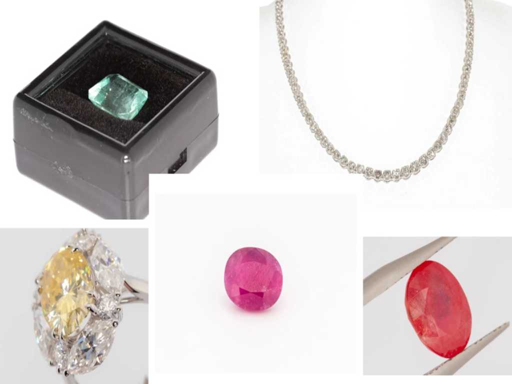 Exclusive jewellery and gemstones - March special - Schiedam - 28/03/2024