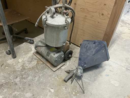 Spruzzatore di stucco per ospiti