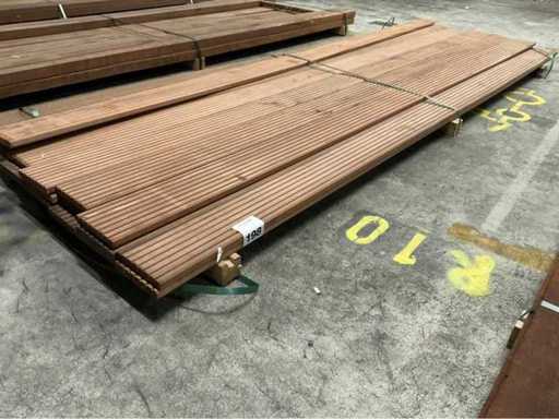 Bangkirai non-slip parts 21x145 mm (21x)