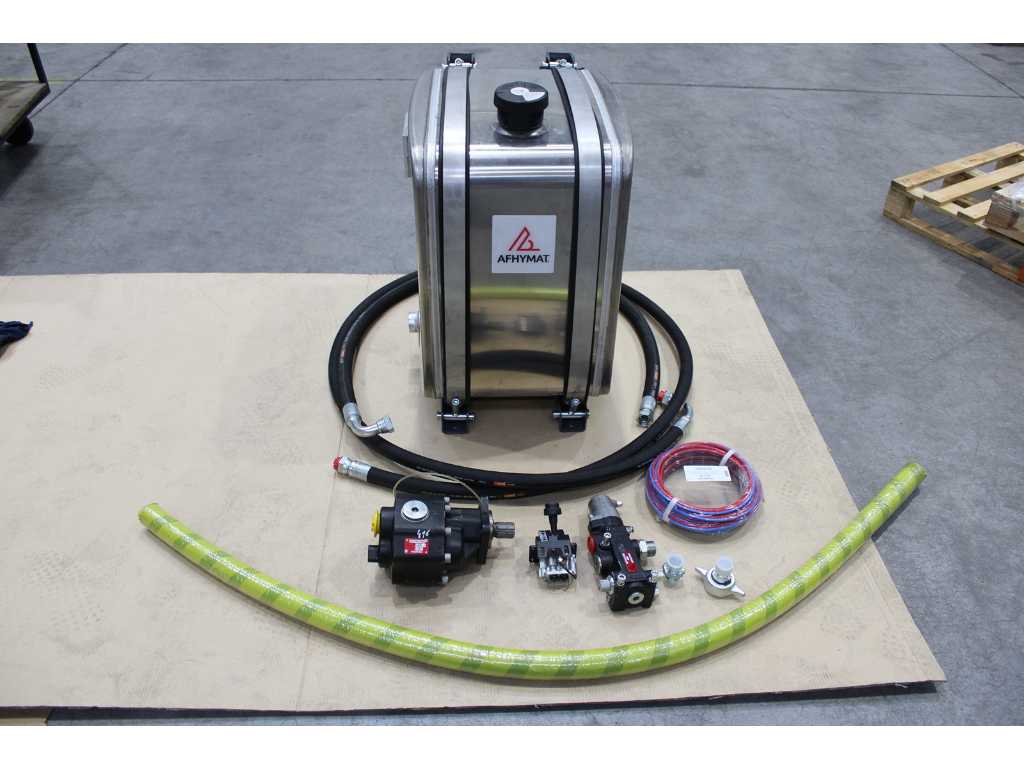 AFHYMAT - Hydraulische uitrusting voor vrachtwagens - kippertoepassing voor openbare werken