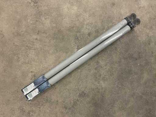 Struttura oscurante Karwei 90x190cm Tenda a rullo (2x)