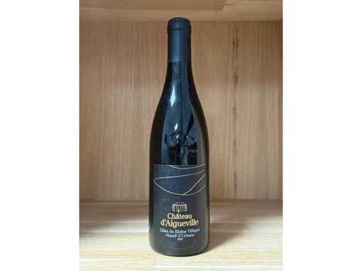 2021 - Organiczny Masyw D'Uchaux - Château D'Aigueville - Dolina Rodanu - Czerwone Wino (90x)