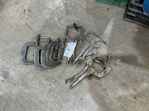 Outils de serrage (8x)