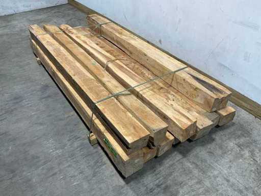 Belka tekowa 230x13-16 cm (11x)